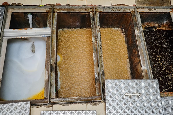 grease trap maintenance should be performed at least every three months to prevent buildup and clogs